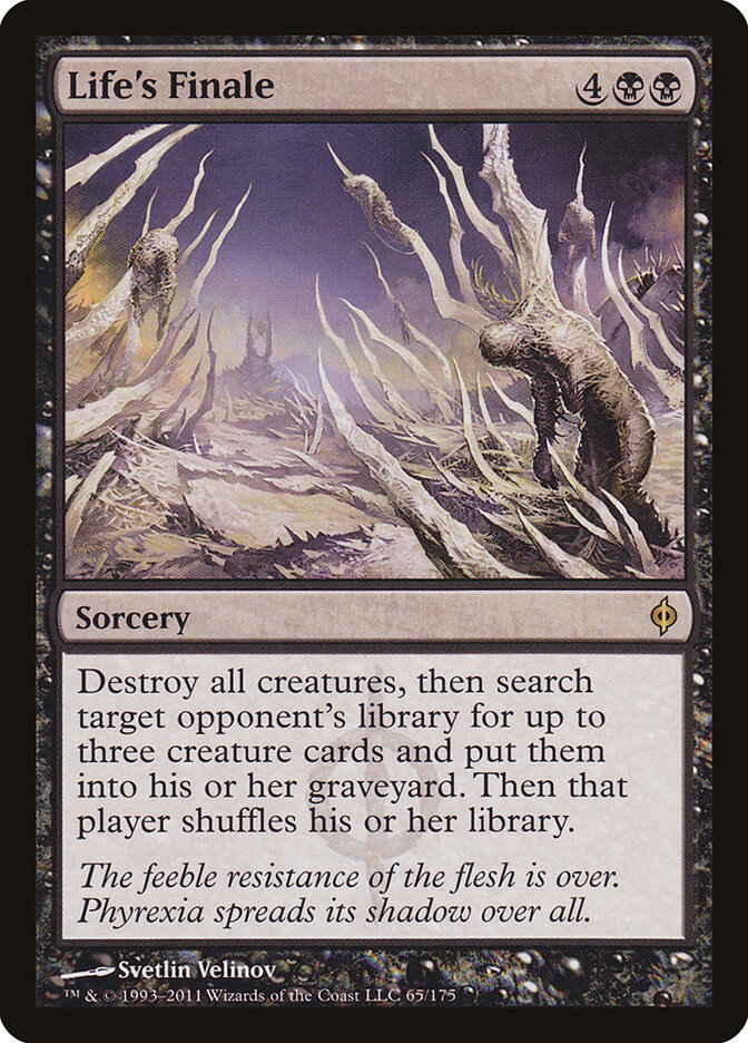 Life's Finale (New Phyrexia)