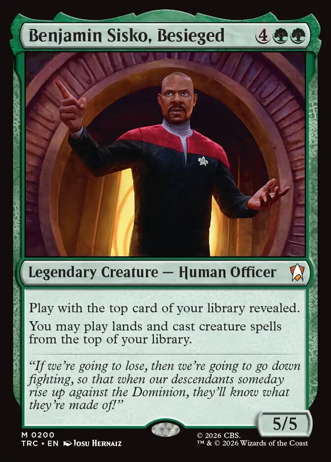 Benjamin Sisko, Besieged (Star Trek Commander)