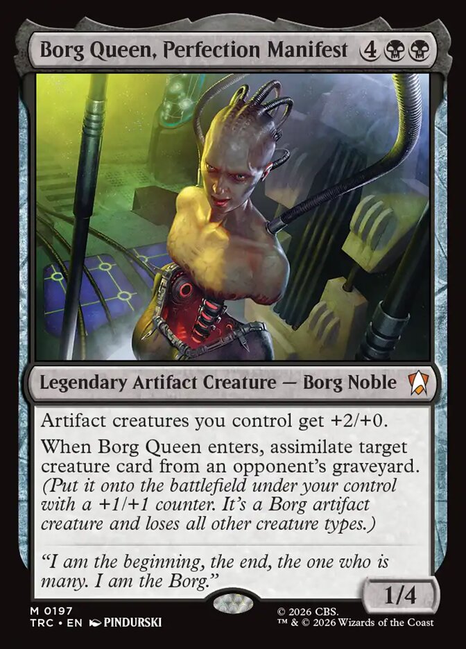Borg Queen, Perfection Manifest (Star Trek Commander)
