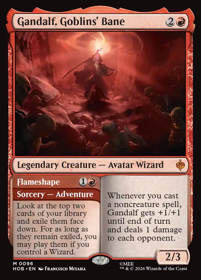 Gandalf, Goblins' Bane // Flameshape (The Hobbit)