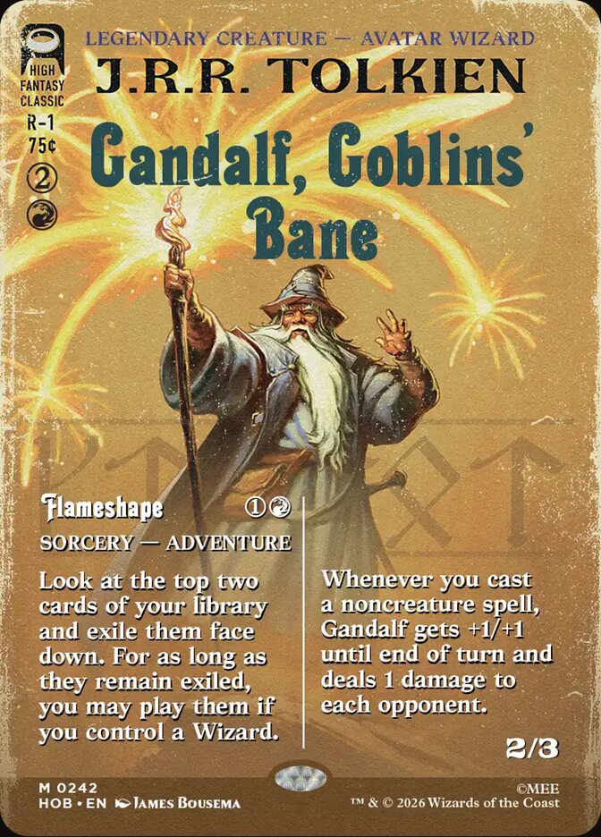 Gandalf, Goblins' Bane // Flameshape (The Hobbit)