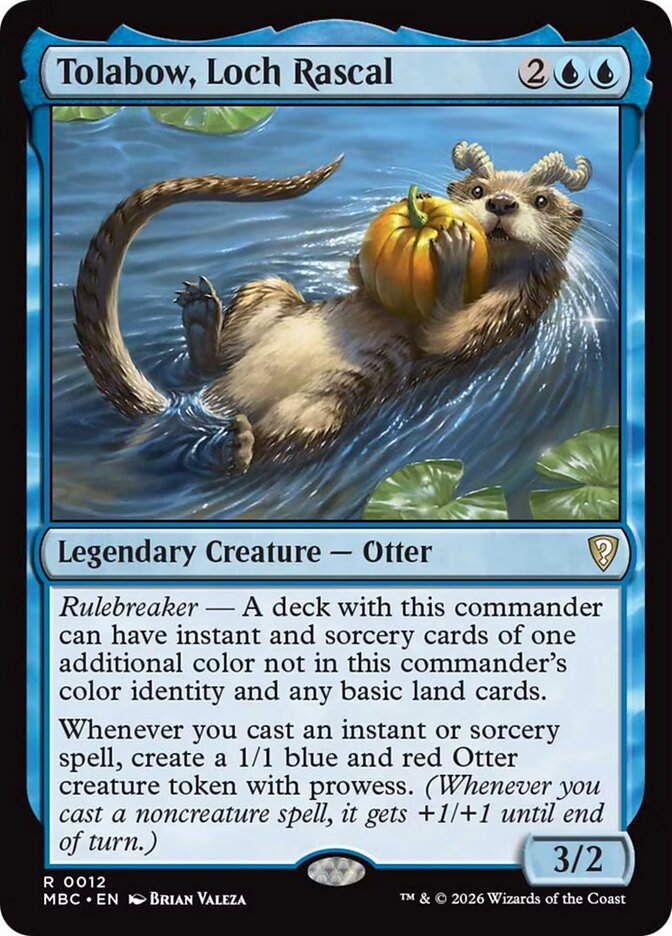 Tolabow, Loch Rascal (Mystery Booster Commander Edition)