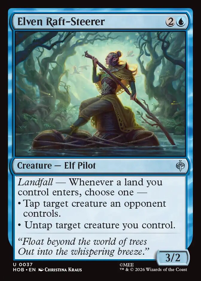 Elven Raft-Steerer (The Hobbit)