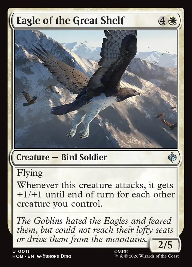 Eagle of the Great Shelf (The Hobbit)