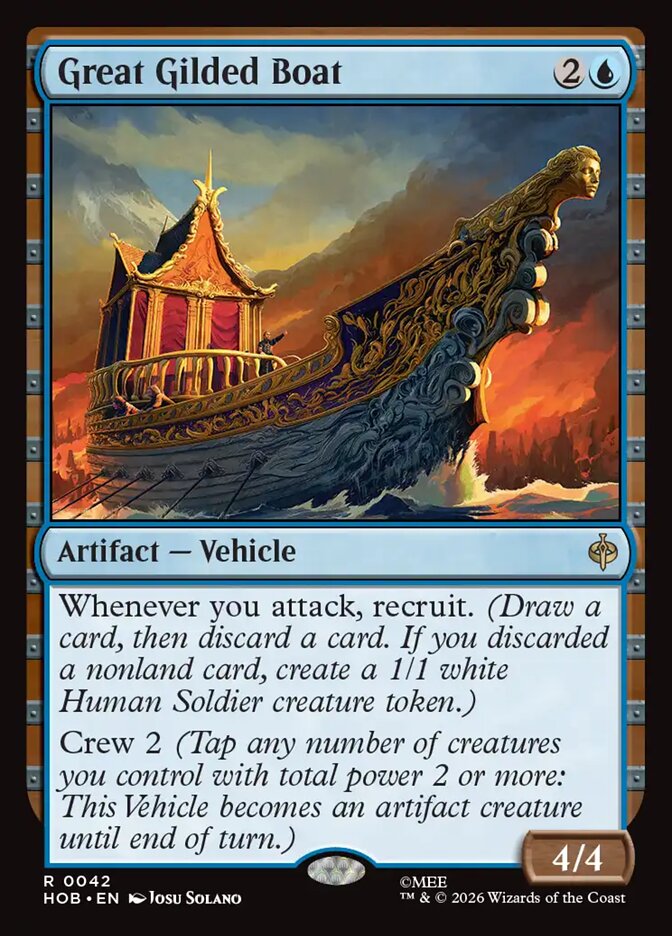 Great Gilded Boat (The Hobbit)