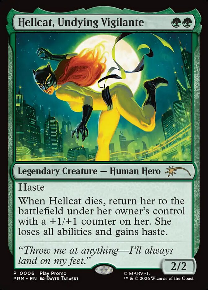 Hellcat, Undying Vigilante (Wizards Play Network 2026)