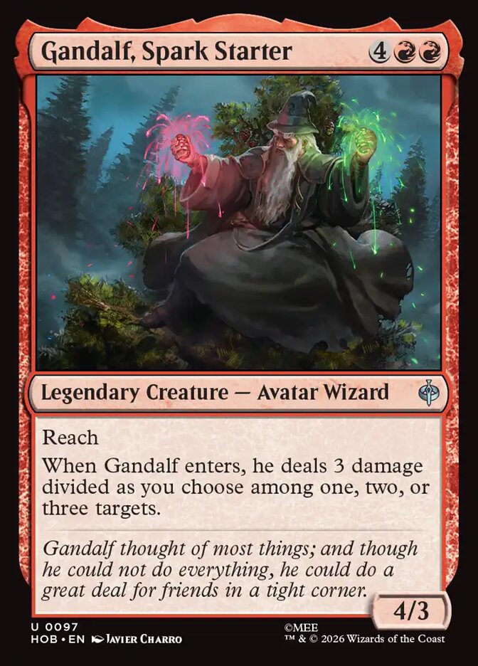 Gandalf, Spark Starter (The Hobbit)