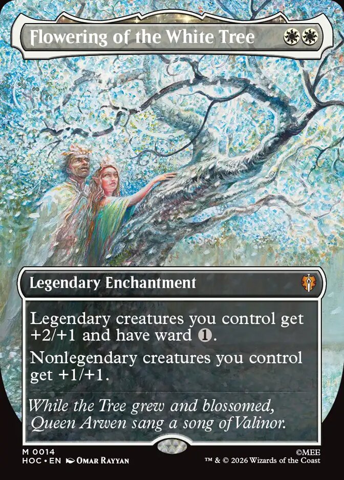 Flowering of the White Tree (The Hobbit Eternal)