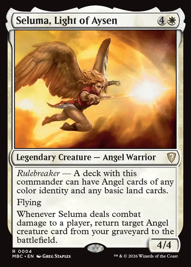 Seluma, Light of Aysen (Mystery Booster Commander Edition)