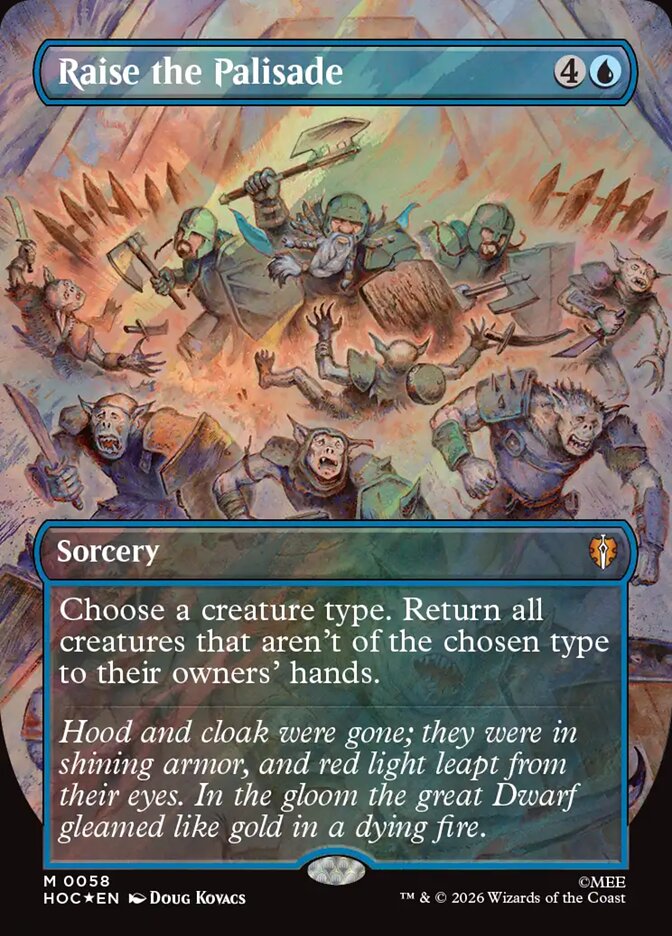 Raise the Palisade (The Hobbit Eternal)