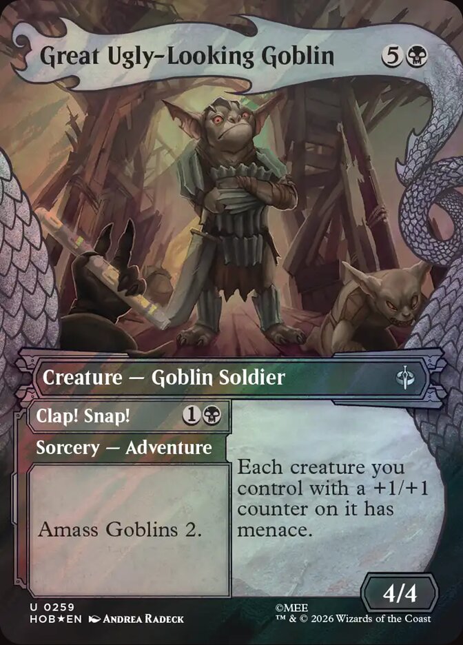 Great Ugly-Looking Goblin // Clap! Snap! (The Hobbit)