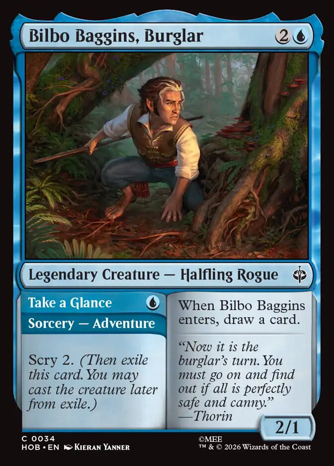 Bilbo Baggins, Burglar // Take a Glance (The Hobbit)