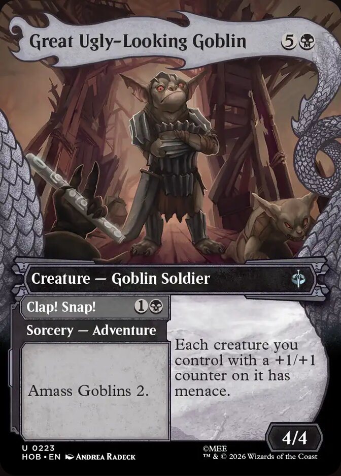 Great Ugly-Looking Goblin // Clap! Snap! (The Hobbit)