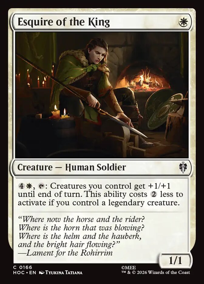 Esquire of the King (The Hobbit Eternal)