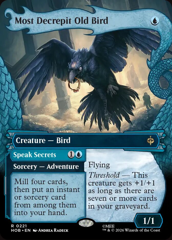 Most Decrepit Old Bird // Speak Secrets (The Hobbit)