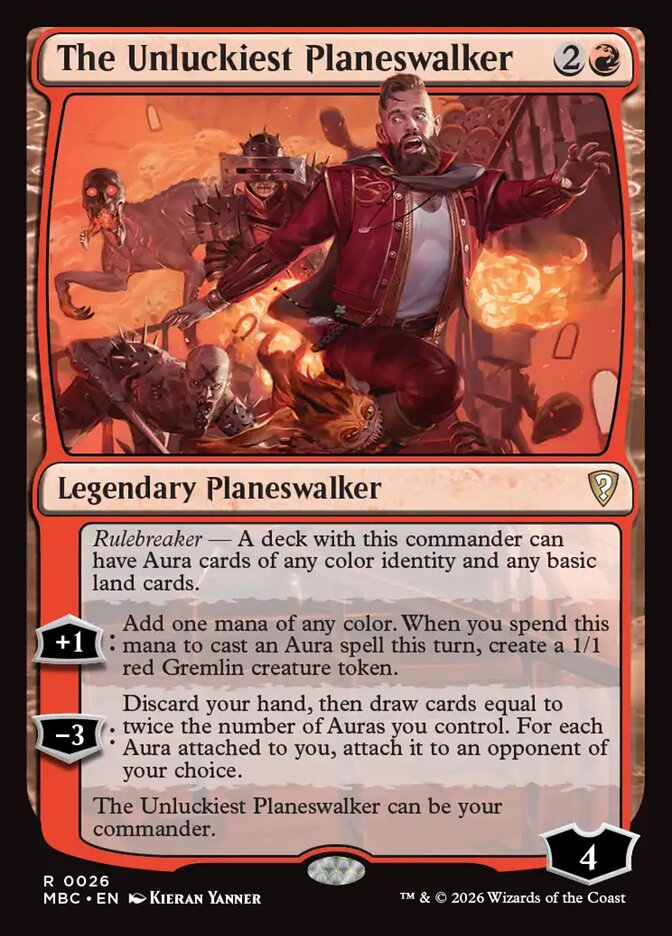 The Unluckiest Planeswalker (Mystery Booster Commander Edition)