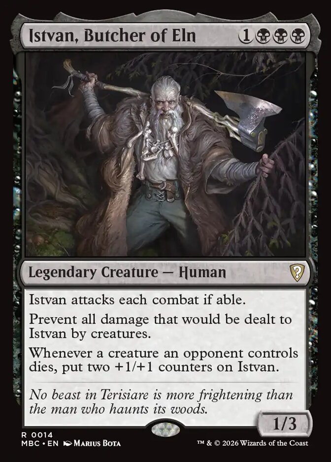 Istvan, Butcher of Eln (Mystery Booster Commander Edition)