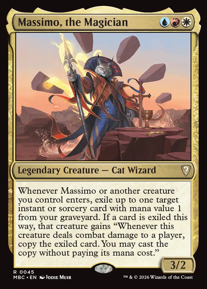 Massimo, the Magician (Mystery Booster Commander Edition)