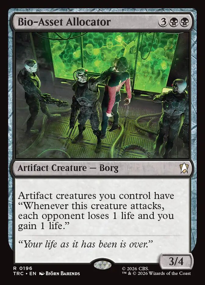 Bio-Asset Allocator (Star Trek Commander)