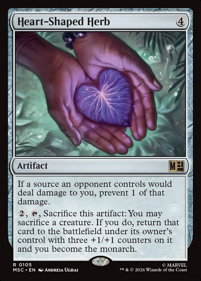 Heart-Shaped Herb (Marvel Super Heroes Commander)
