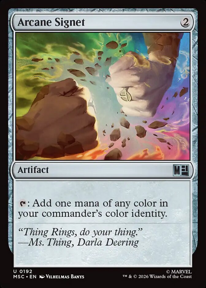 Arcane Signet (Marvel Super Heroes Commander)