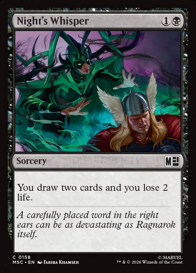 Night's Whisper (Marvel Super Heroes Commander)