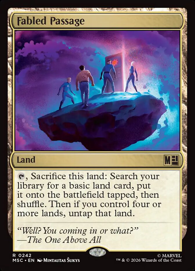 Fabled Passage (Marvel Super Heroes Commander)
