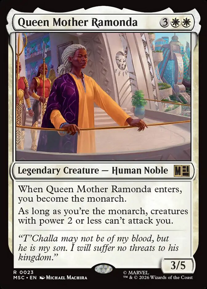 Queen Mother Ramonda (Marvel Super Heroes Commander)