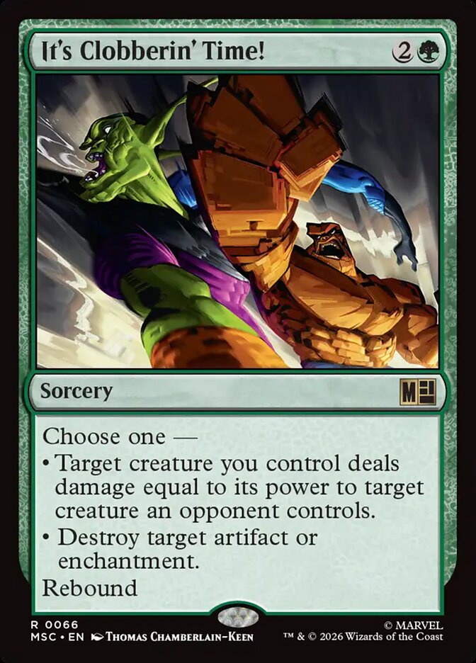 It's Clobberin' Time! (Marvel Super Heroes Commander)