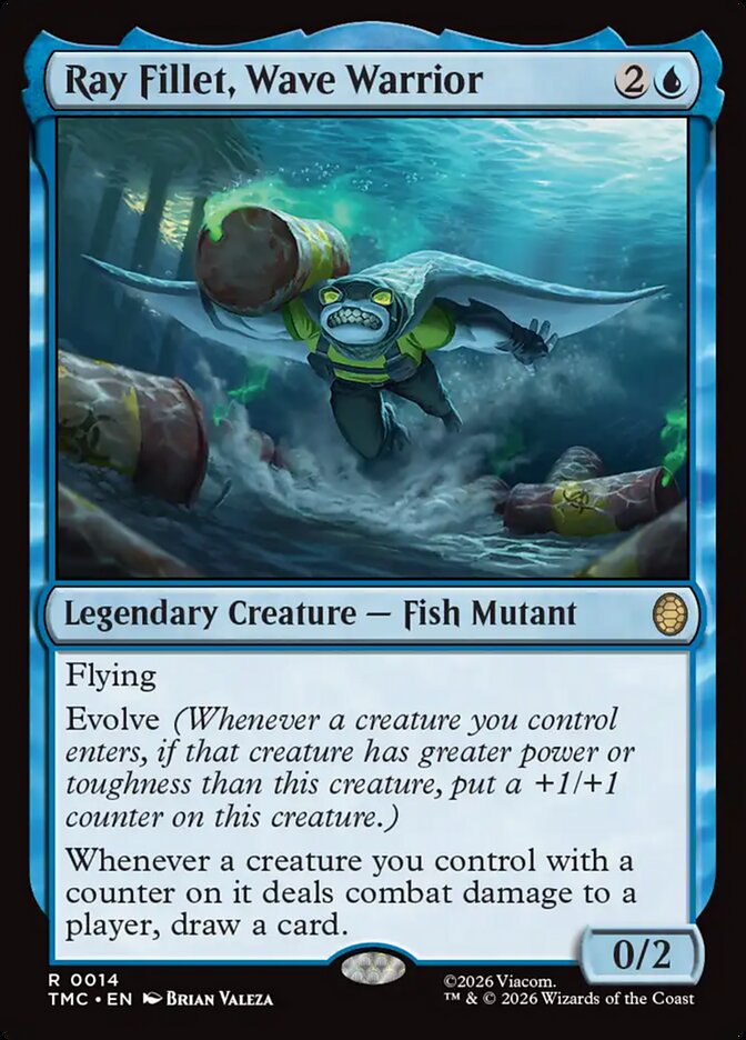 Ray Fillet, Wave Warrior (Teenage Mutant Ninja Turtles Eternal)