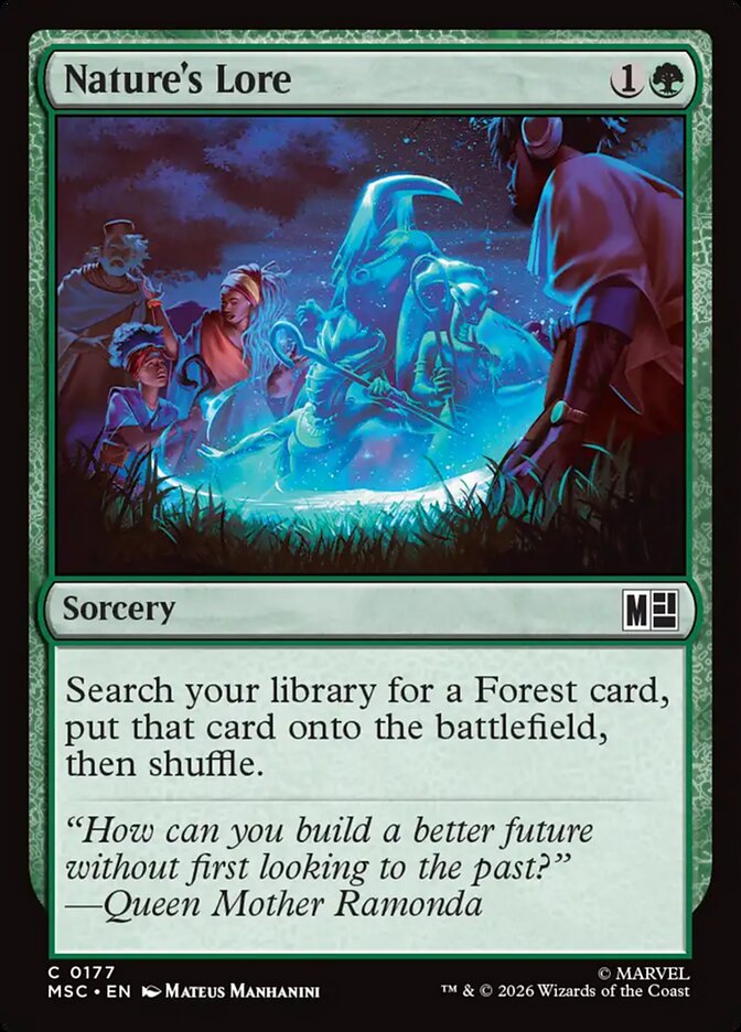 Nature's Lore (Marvel Super Heroes Commander)