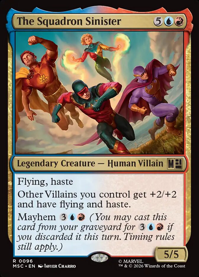 The Squadron Sinister (Marvel Super Heroes Commander)