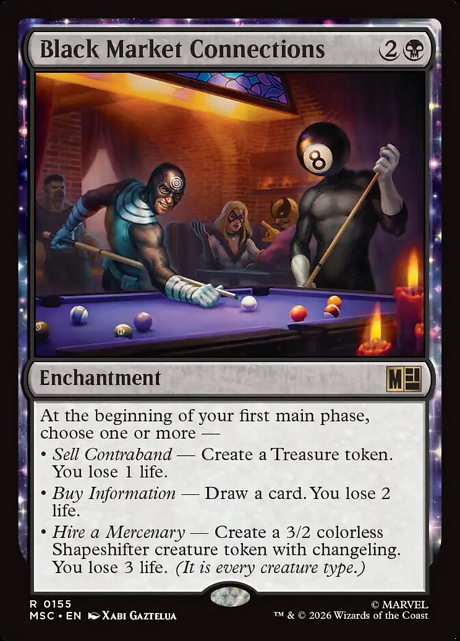 Black Market Connections (Marvel Super Heroes Commander)