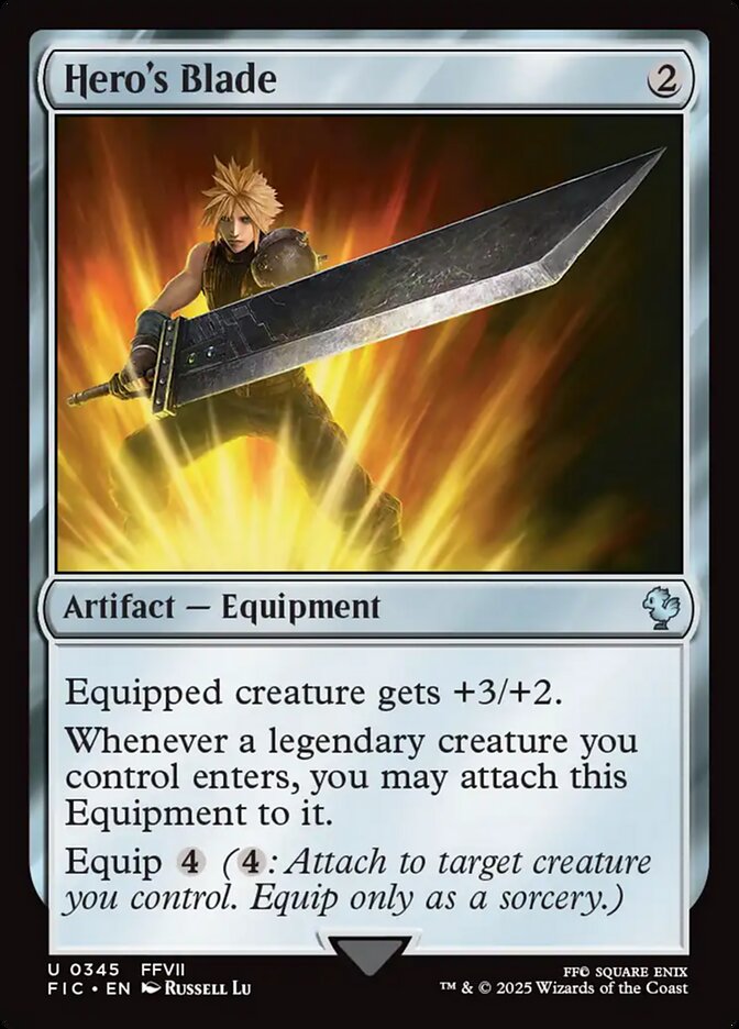 Hero's Blade (Final Fantasy Commander)