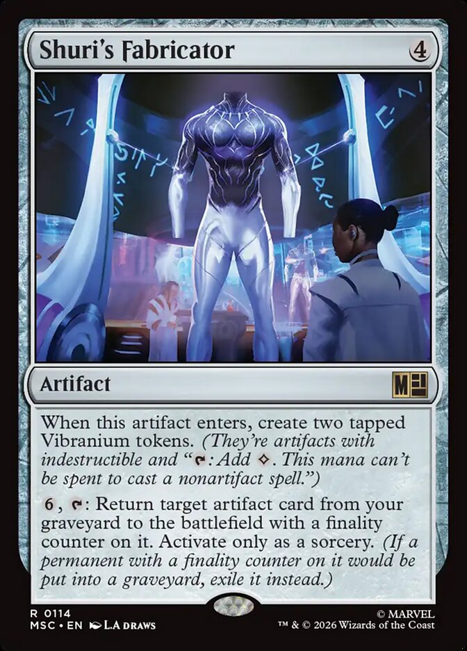 Shuri's Fabricator (Marvel Super Heroes Commander)