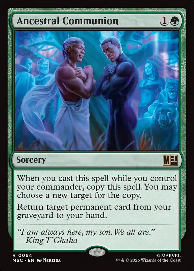 Ancestral Communion (Marvel Super Heroes Commander)