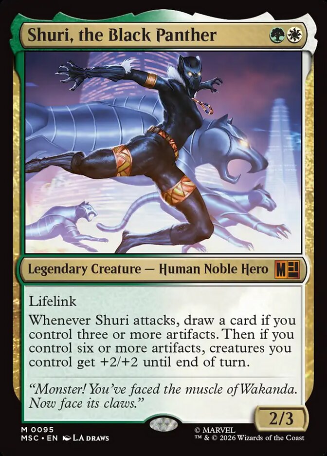 Shuri, the Black Panther (Marvel Super Heroes Commander)
