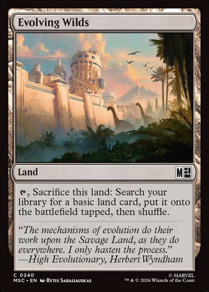Evolving Wilds (Marvel Super Heroes Commander)