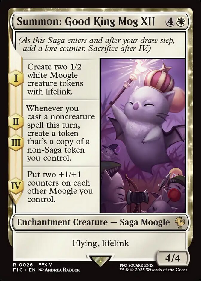 Summon: Good King Mog XII (Final Fantasy Commander)