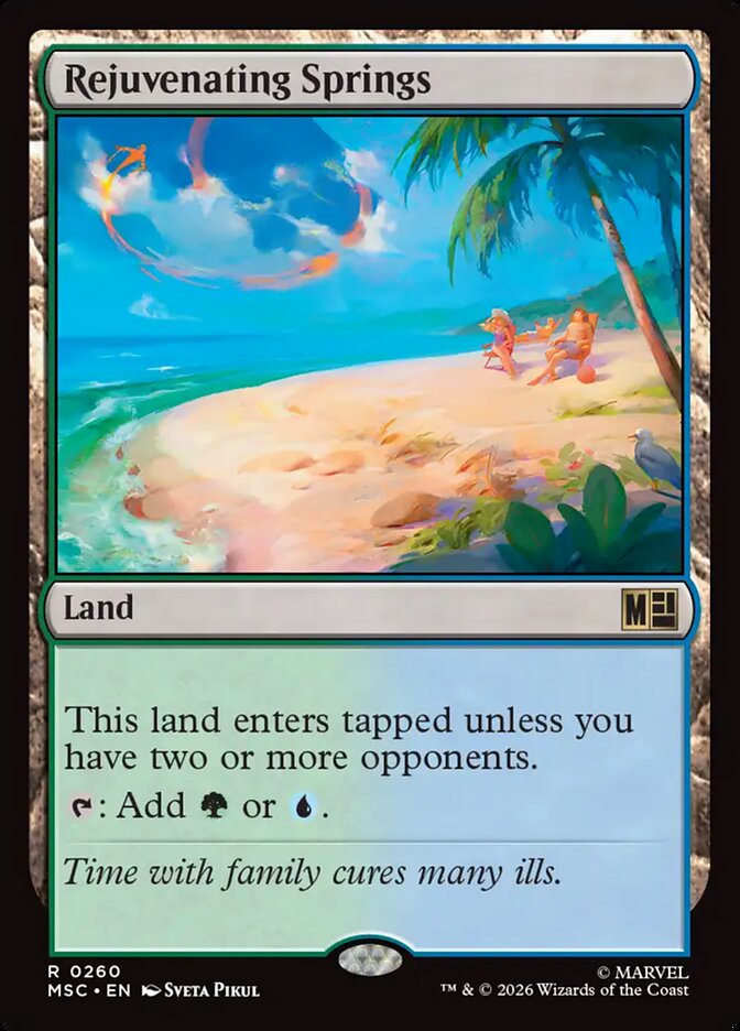 Rejuvenating Springs (Marvel Super Heroes Commander)