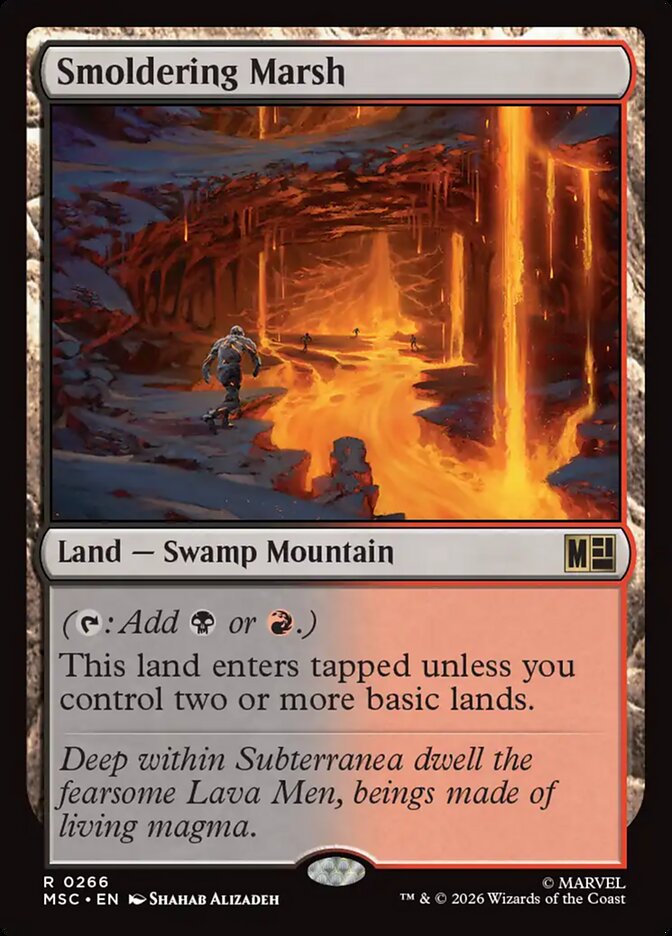 Smoldering Marsh (Marvel Super Heroes Commander)