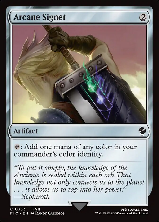 Arcane Signet (Final Fantasy Commander)