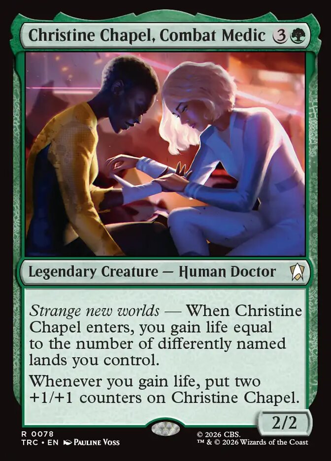 Christine Chapel, Combat Medic (Star Trek Commander)