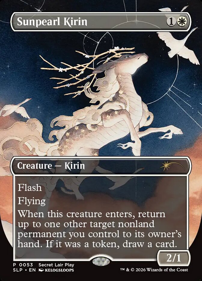 Sunpearl Kirin (Secret Lair Promo)