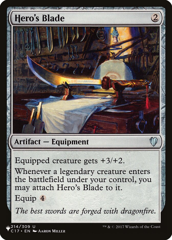 Hero's Blade (The List)