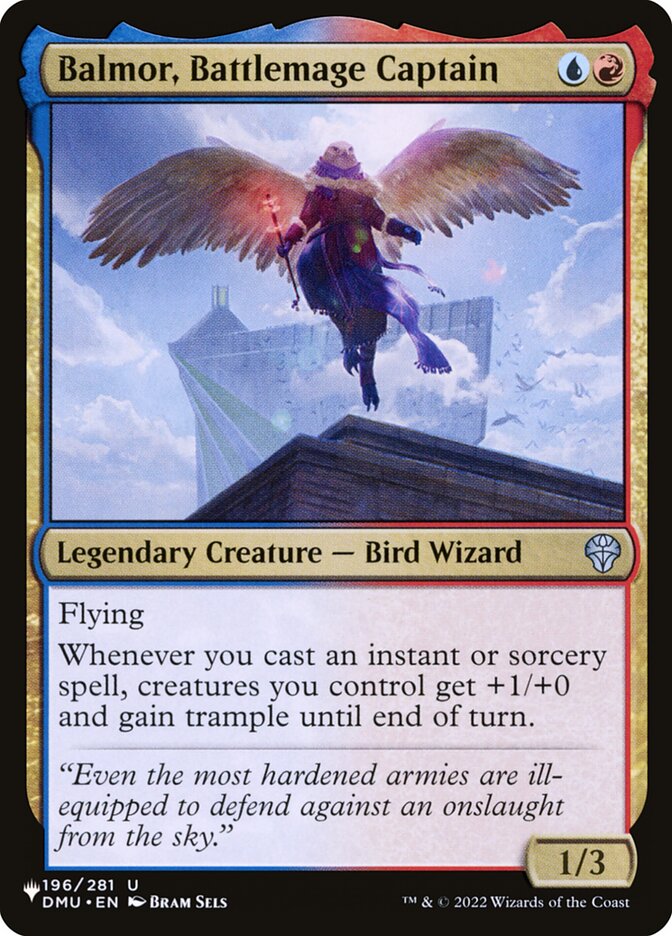 Balmor, Battlemage Captain (The List)