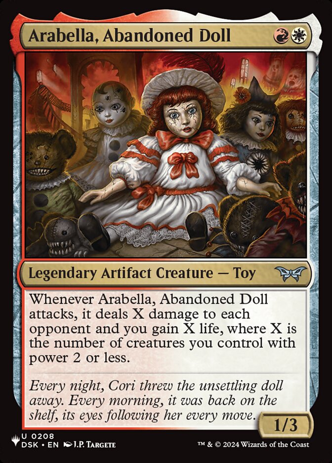 Arabella, Abandoned Doll (The List)