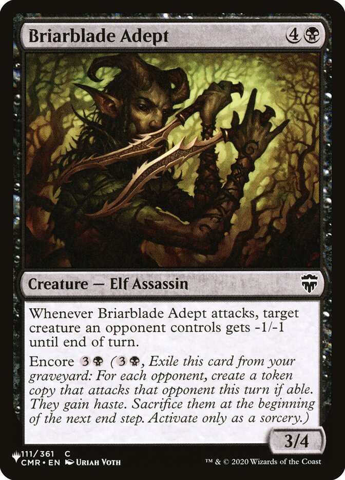Briarblade Adept (The List)
