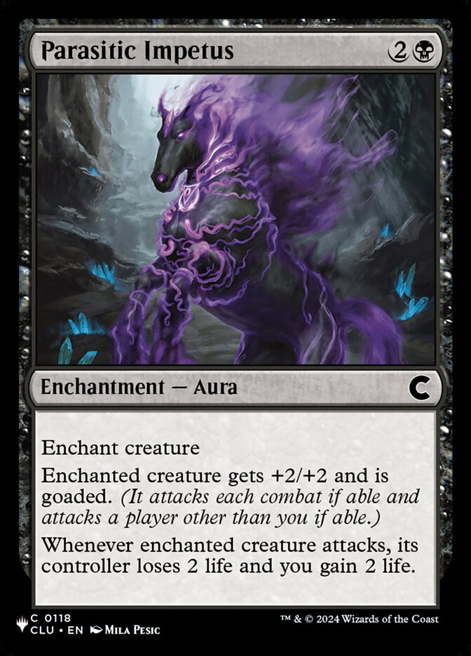 Parasitic Impetus (The List)