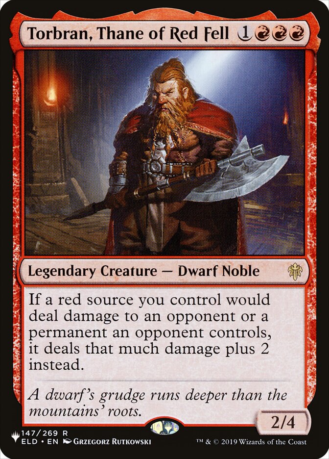 Torbran, Thane of Red Fell (The List)